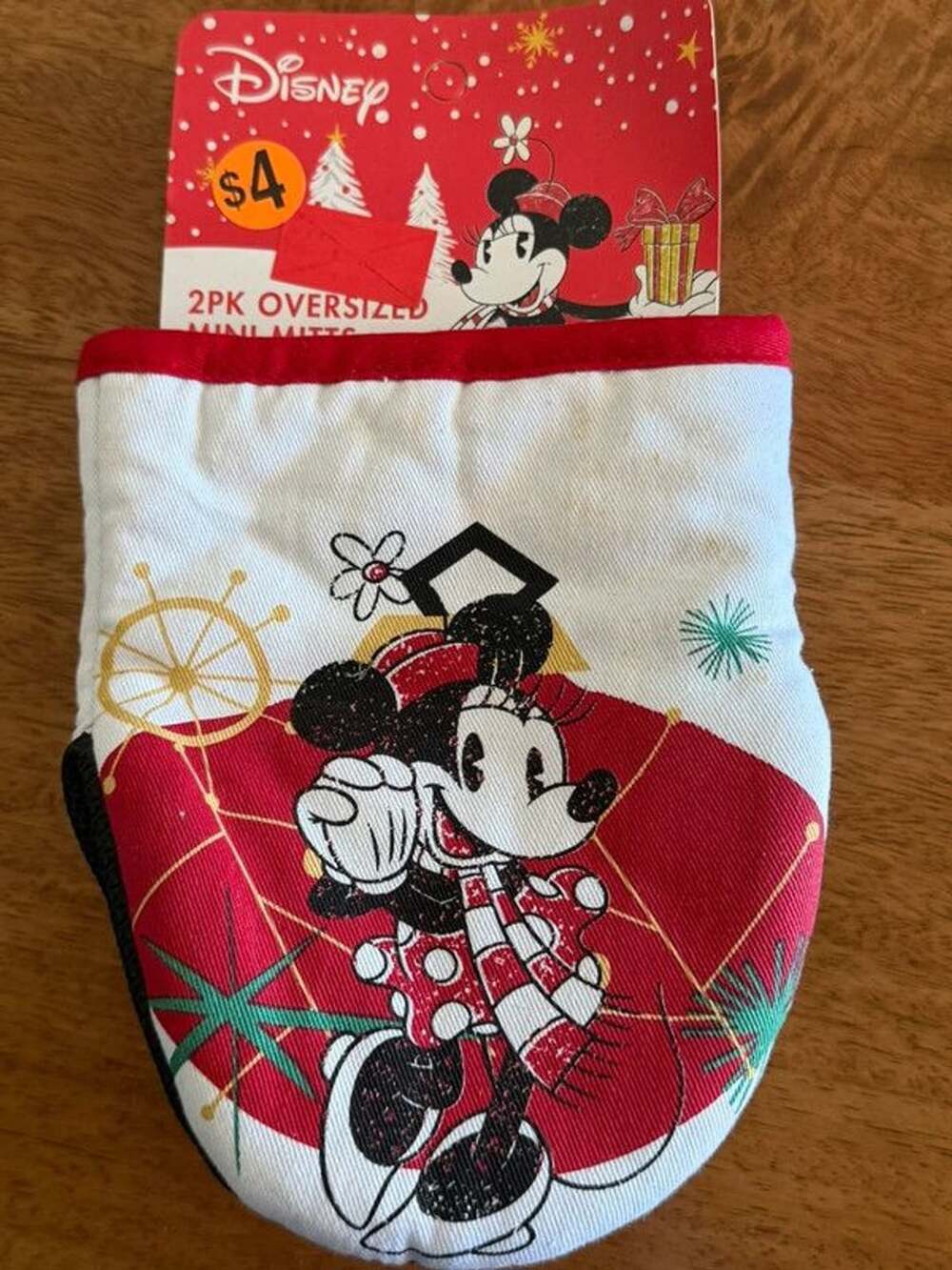 Disney 2pk oversized mini oven mitts